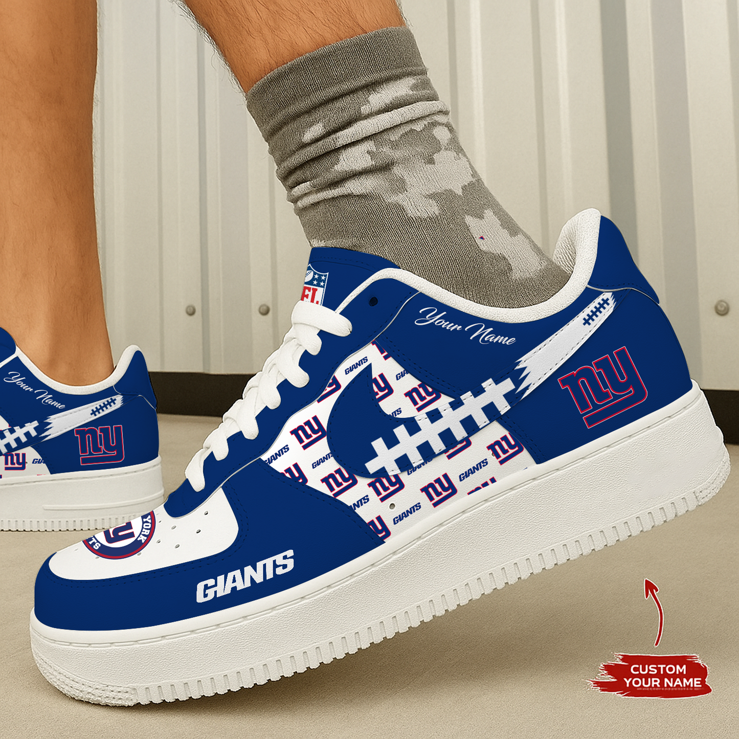 NYG x NFL Personalized AF1 Shoes DatND DVT