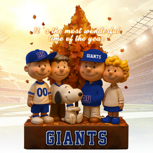 NYG x NFL Premium Acrylic Block Peanuts DATND TANTD 120825