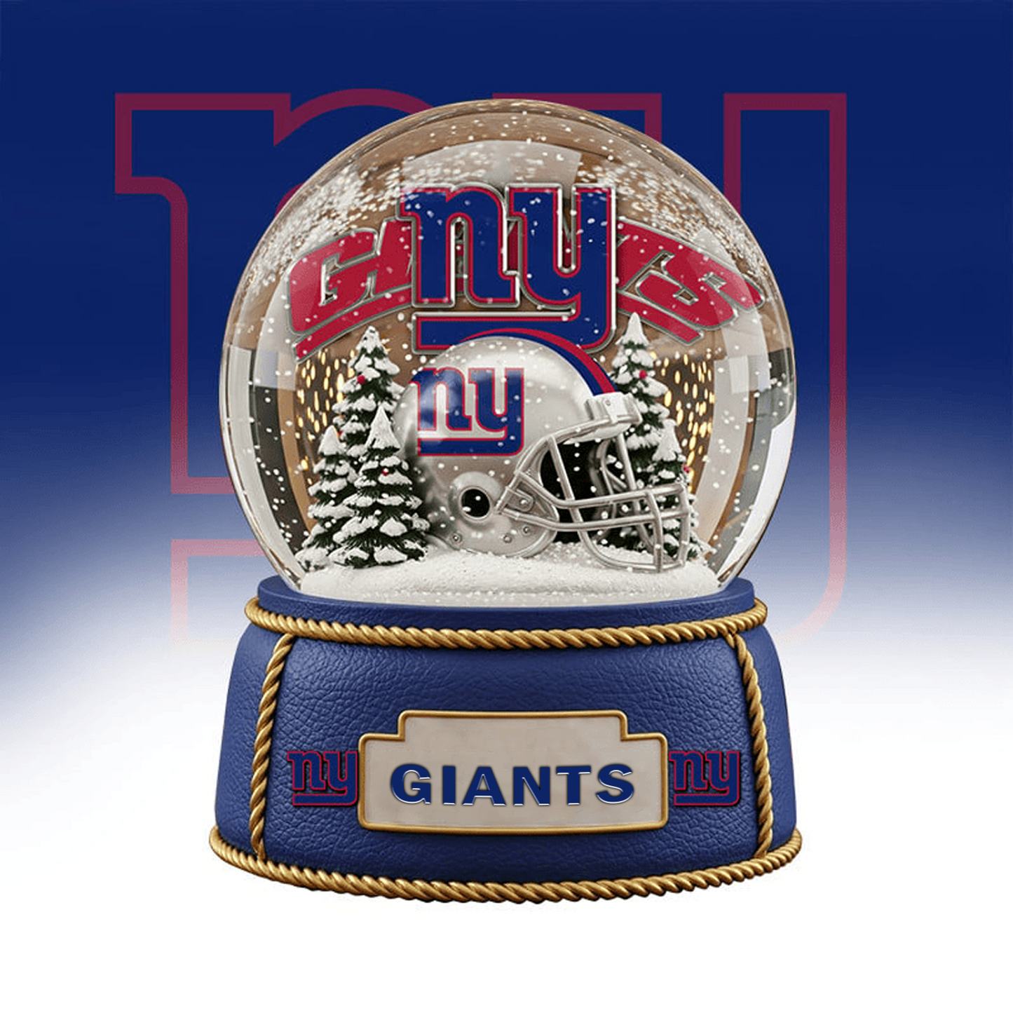 NYG x NFL Prenium Christmas Acrylic Block Plaque TUANND TANTD