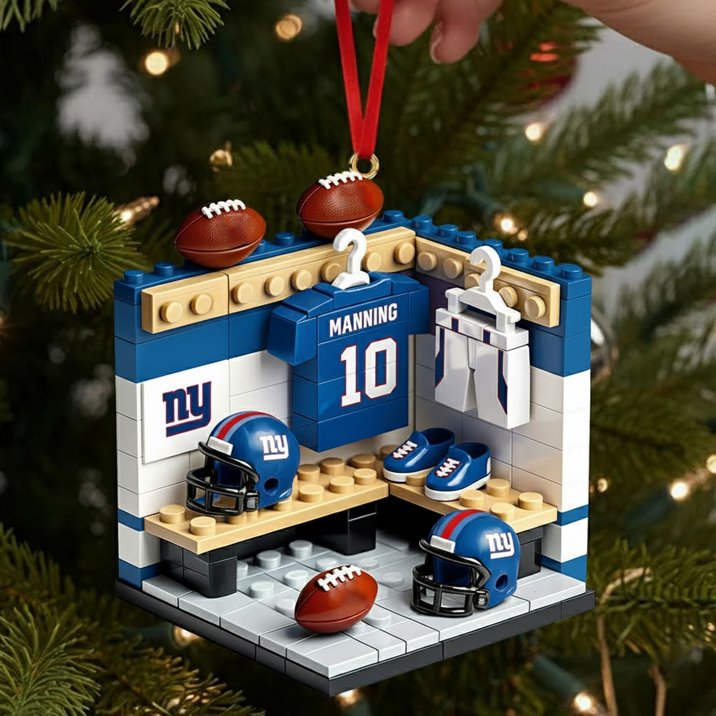 NYG X NFL Sport Lover Ornament - Personalized Gift For Sport Lover Christmas Ornament NAK THUONGNH