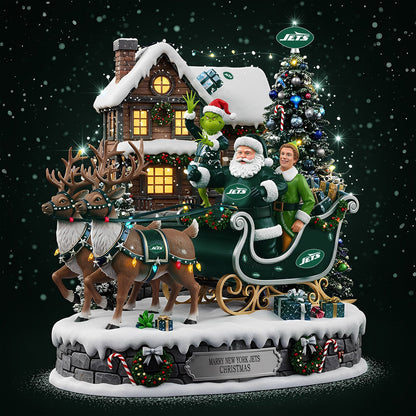 NYJ Acrylic Block - NFL Christmas Gift For Fans DDT CTND