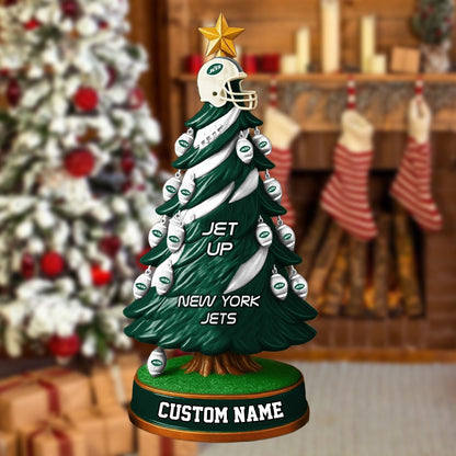 NYJ NFL Acrylic Block Gift For Fans DDT CTND