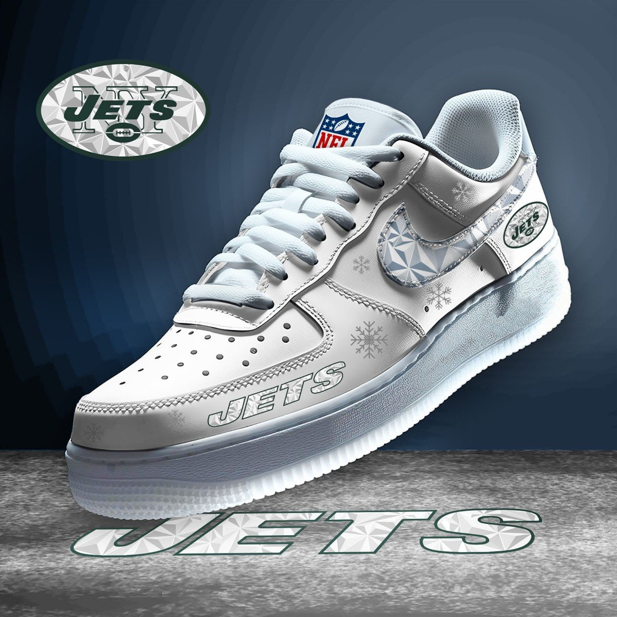 NYJ Premium NFL Air Force 1 DDT CTND