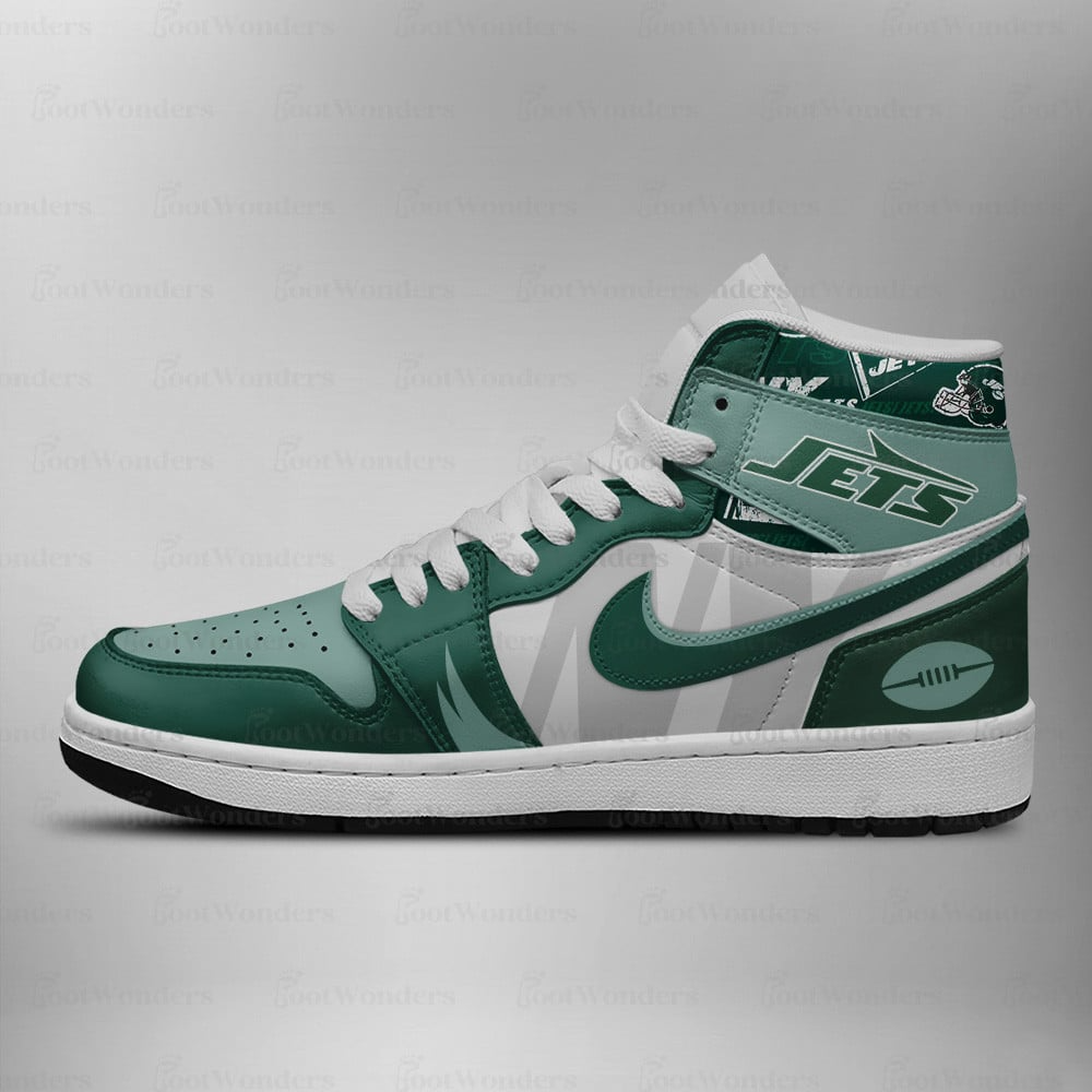 NYJ Premium NFL Air Jordan 1 DDT NTL