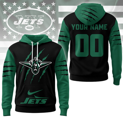 NYJ Premium NFL Fan Pride Claw Hoodie DDT CTND