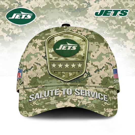 NYJ Premium NFL Salute To Service Classic Cap DDT  NTL