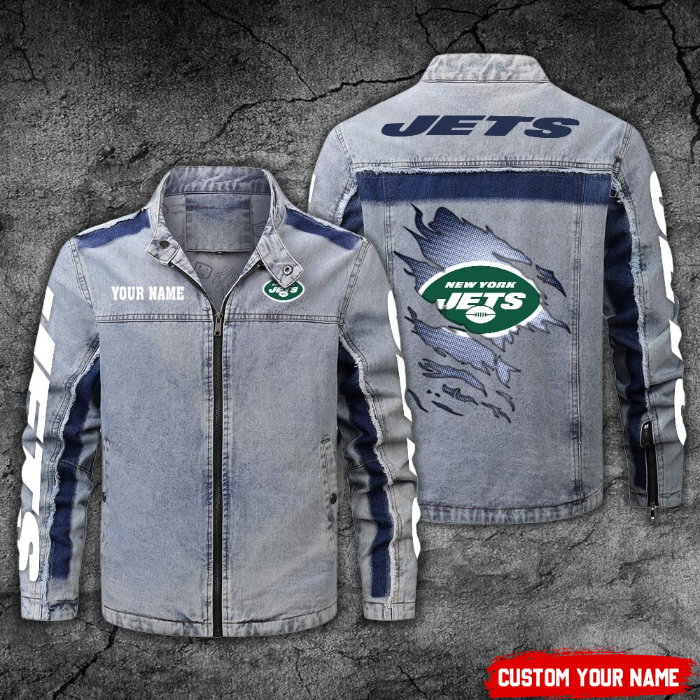 NYJ Premium Street Scar Denim Jacket DDT CTND