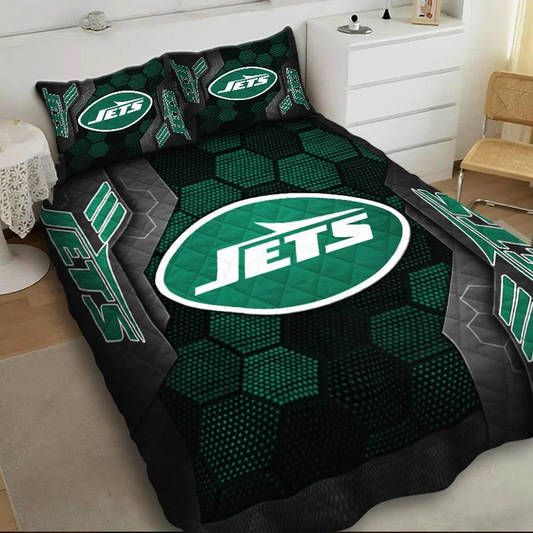 NYJ x NFL Bedding Set Multicolor DATND TANTD