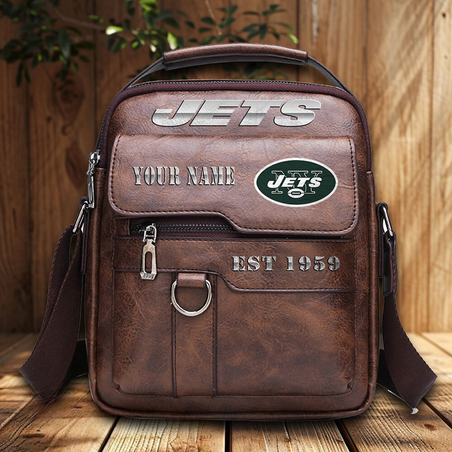 NYJ x NFL Leather Handbag DatND ThuongNH