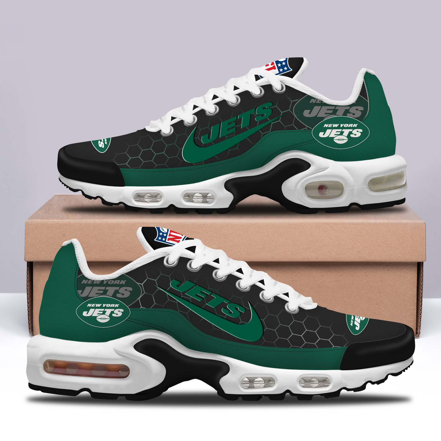 NYJ x NFL Personalized Air Cushion Sports Shoes DatND DVT