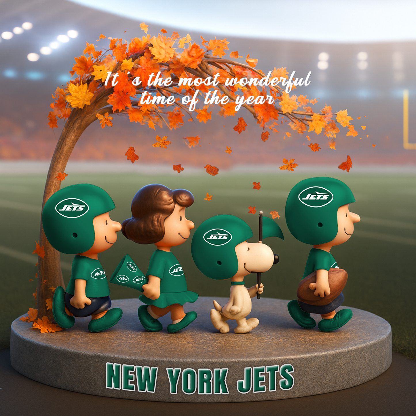 NYJ x NFL Premium Acrylic Block DATND TANTD