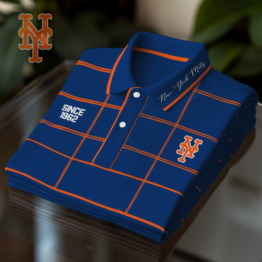 NYM Premium MLB Polo Shirt DDT NTL