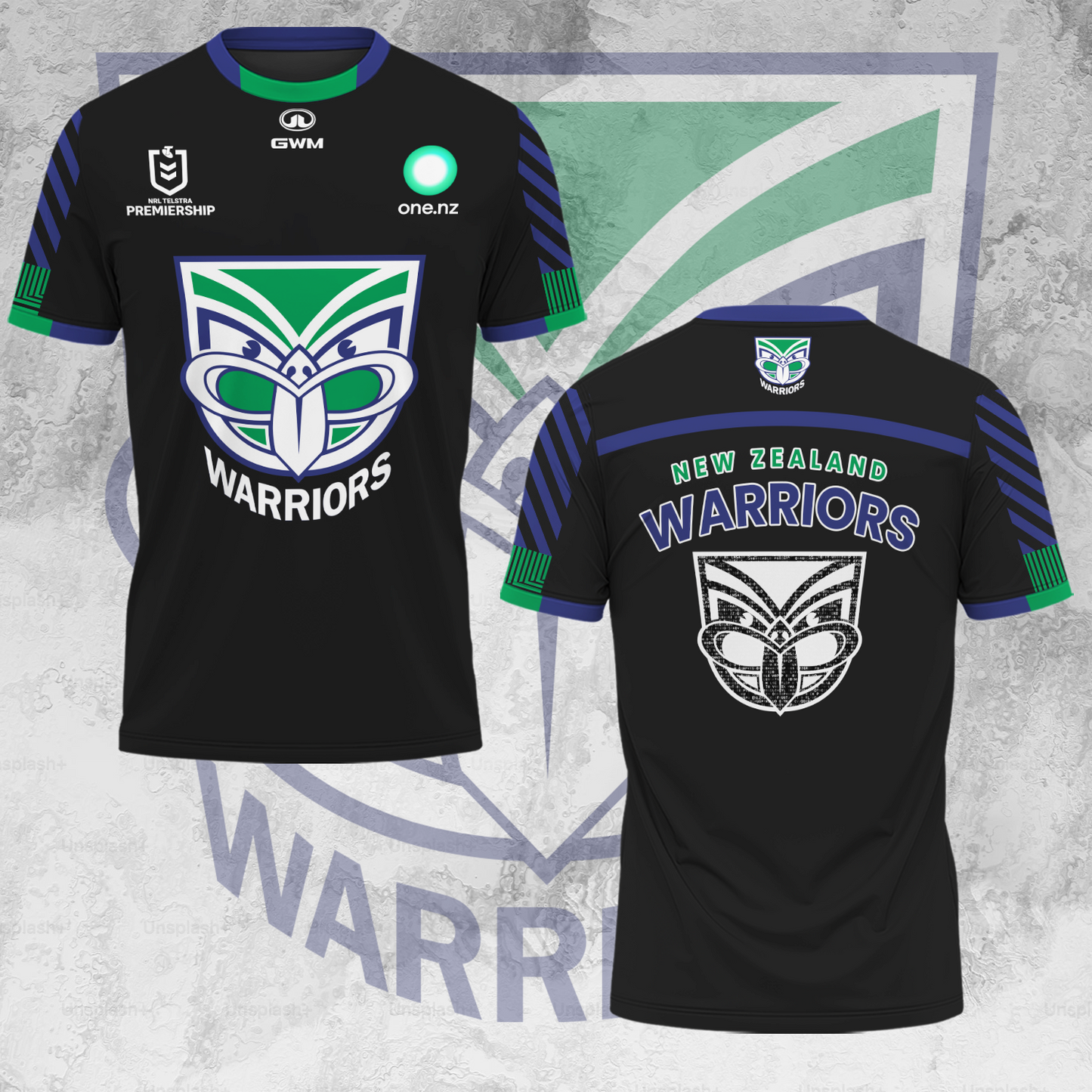 One NZ Warriors NRL 2025 Limited Edition T-Shirt TM V1