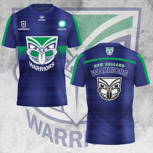 One NZ Warriors NRL 2025 Limited Edition T-Shirt TM - When you buy a combo - You save more V2