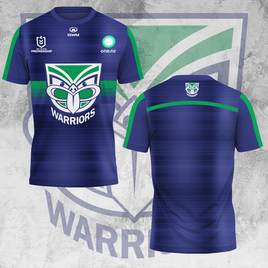 One NZ Warriors NRL 2025 Limited Edition T-Shirt TM - When you buy a combo - You save more V3