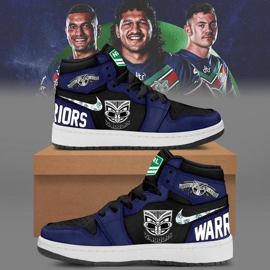 One NZ Warriors NRL 2025 Up The Wahs Limited Edition A1 Shoes TM NTA V2