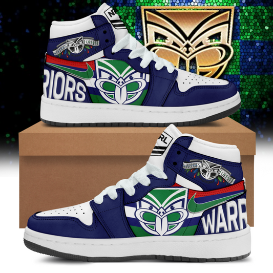 One NZ Warriors NRL 2025 Up The Wahs Limited Edition A1 Shoes TM NTA V3