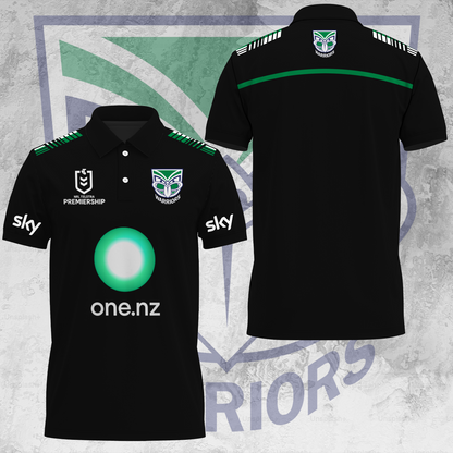One NZ Warriors NRL 2025 Up The Wahs Limited Edition Polo Shirt TM NTA V39