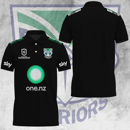 One NZ Warriors NRL 2025 Up The Wahs Limited Edition Polo Shirt TM NTA V40