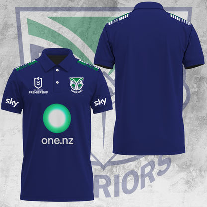 One NZ Warriors NRL 2025 Up The Wahs Limited Edition Polo Shirt TM NTA V41