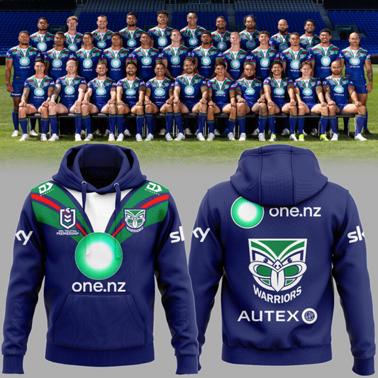 One NZ Warriors NRL Up The Wahs Limited Edittion Hoodie TM V11
