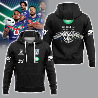 One NZ Warriors NRL Up The Wahs Limited Edittion Hoodie TM V9