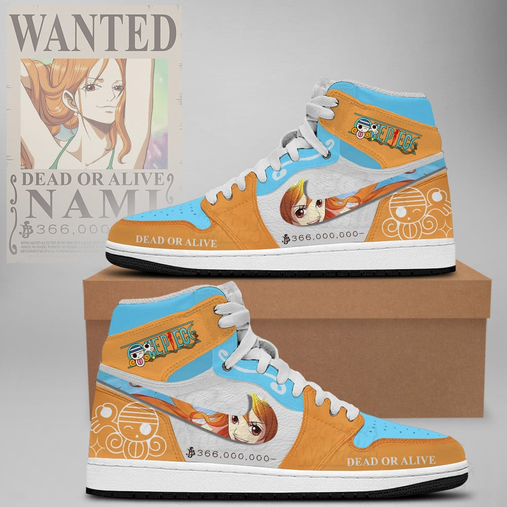 One Piece Wanted Nami J1 shoes