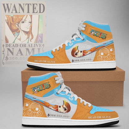 One Piece Wanted Nami J1 shoes