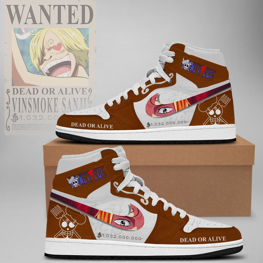 One Piece Wanted Sanji J1 shoes
