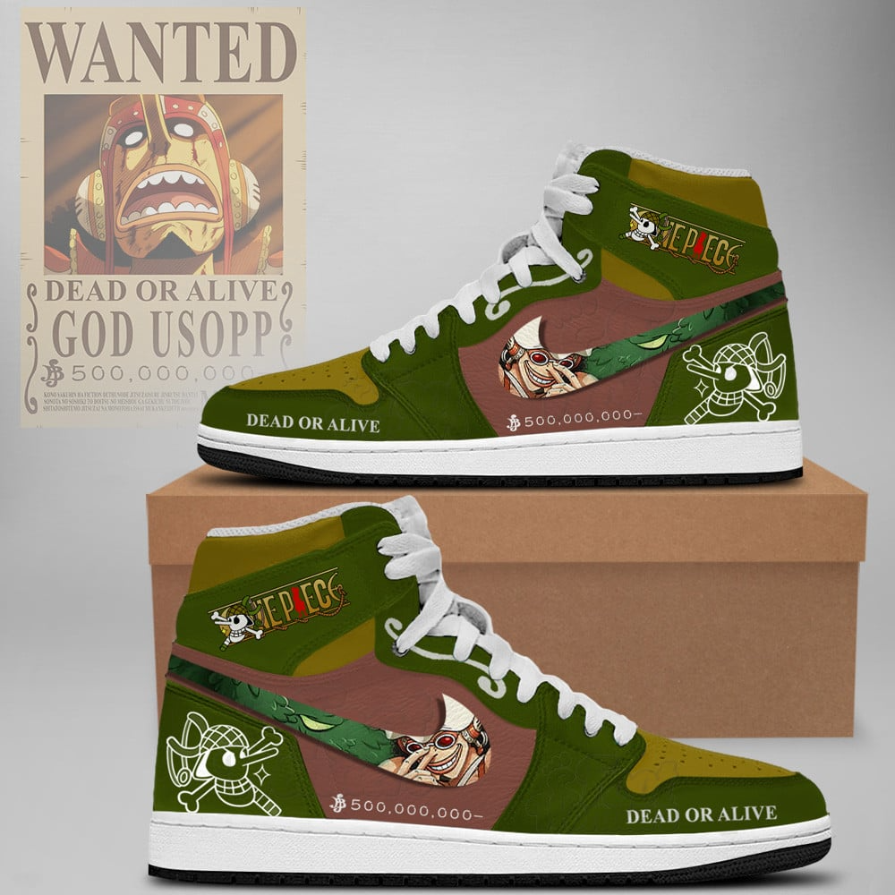 One Piece Wanted Usopp J1 shoes