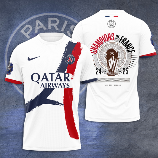 Paris Saint-Germain F.C UEFA Champions League Final T-Shirt TM NTA V1