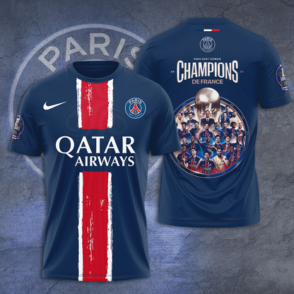 Paris Saint-Germain F.C UEFA Champions League Final T-Shirt TM NTA V2
