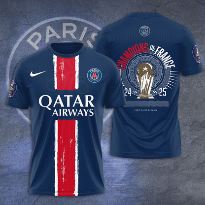 Paris Saint-Germain F.C UEFA Champions League Final T-Shirt TM NTA V3