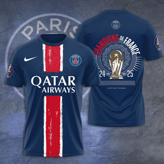 Paris Saint-Germain F.C UEFA Champions League Final T-Shirt TM NTA V3