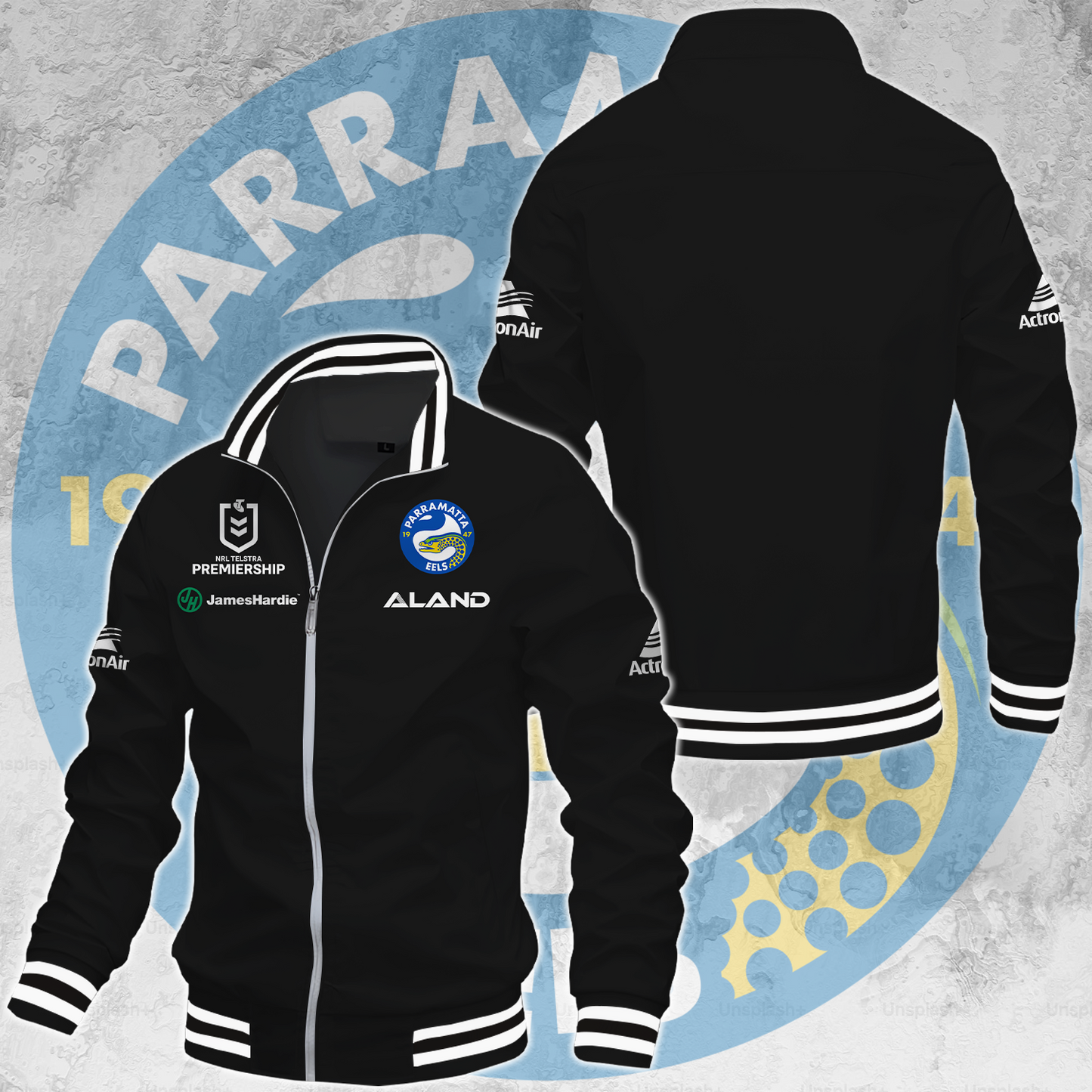 Parramatta Eels NRL 2025 Limited Edition Casual Jacket TM NTA V20