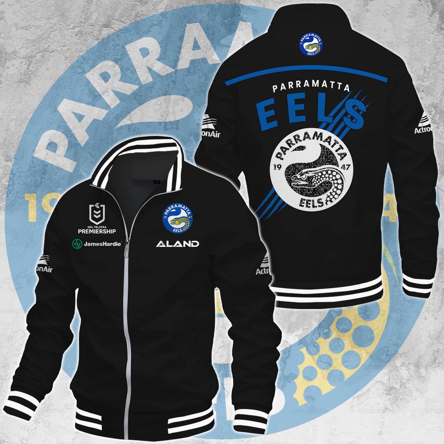 Parramatta Eels NRL 2025 Limited Edition Casual Jacket TM NTA V23