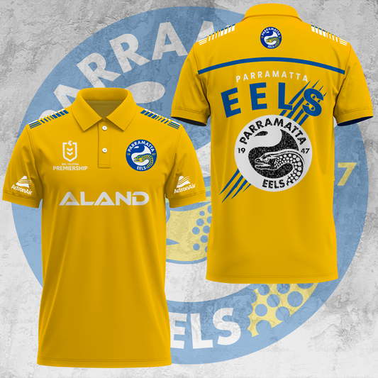 Parramatta Eels NRL 2025 Limited Edition Polo Shirt TM NTA V11