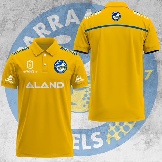 Parramatta Eels NRL 2025 Limited Edition Polo Shirt TM NTA V13