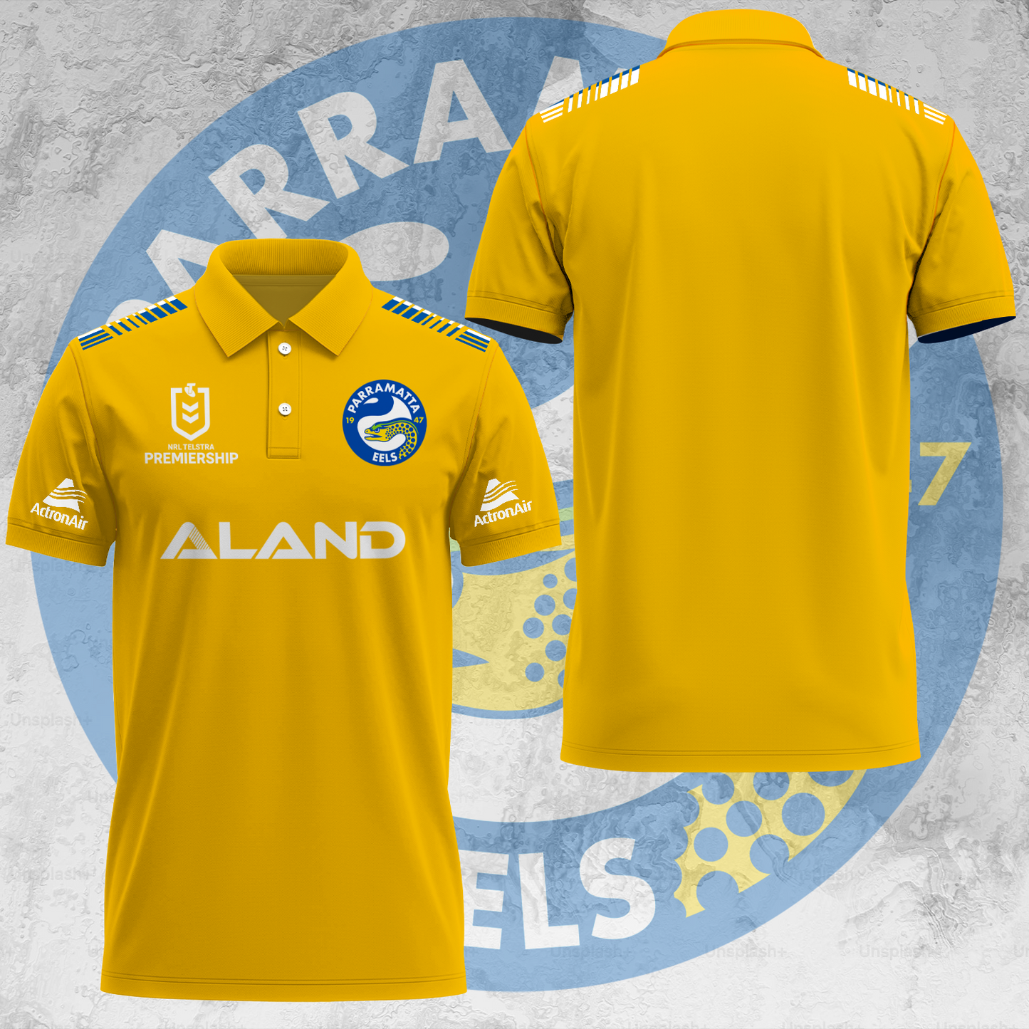 Parramatta Eels NRL 2025 Limited Edition Polo Shirt TM NTA V14