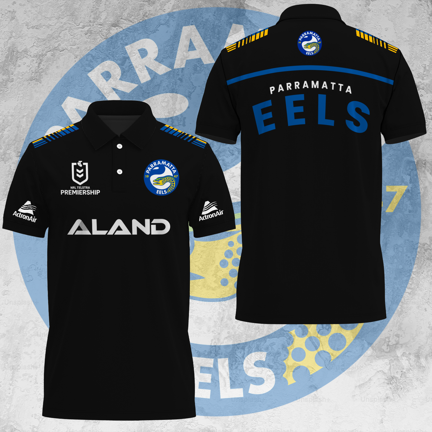 Parramatta Eels NRL 2025 Limited Edition Polo Shirt TM NTA V5