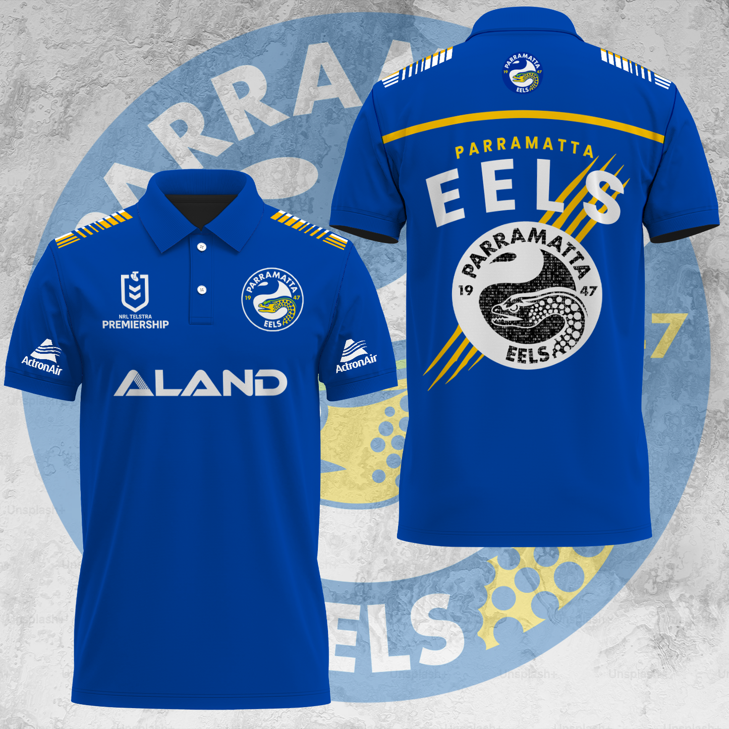 Parramatta Eels NRL 2025 Limited Edition Polo Shirt TM NTA V7