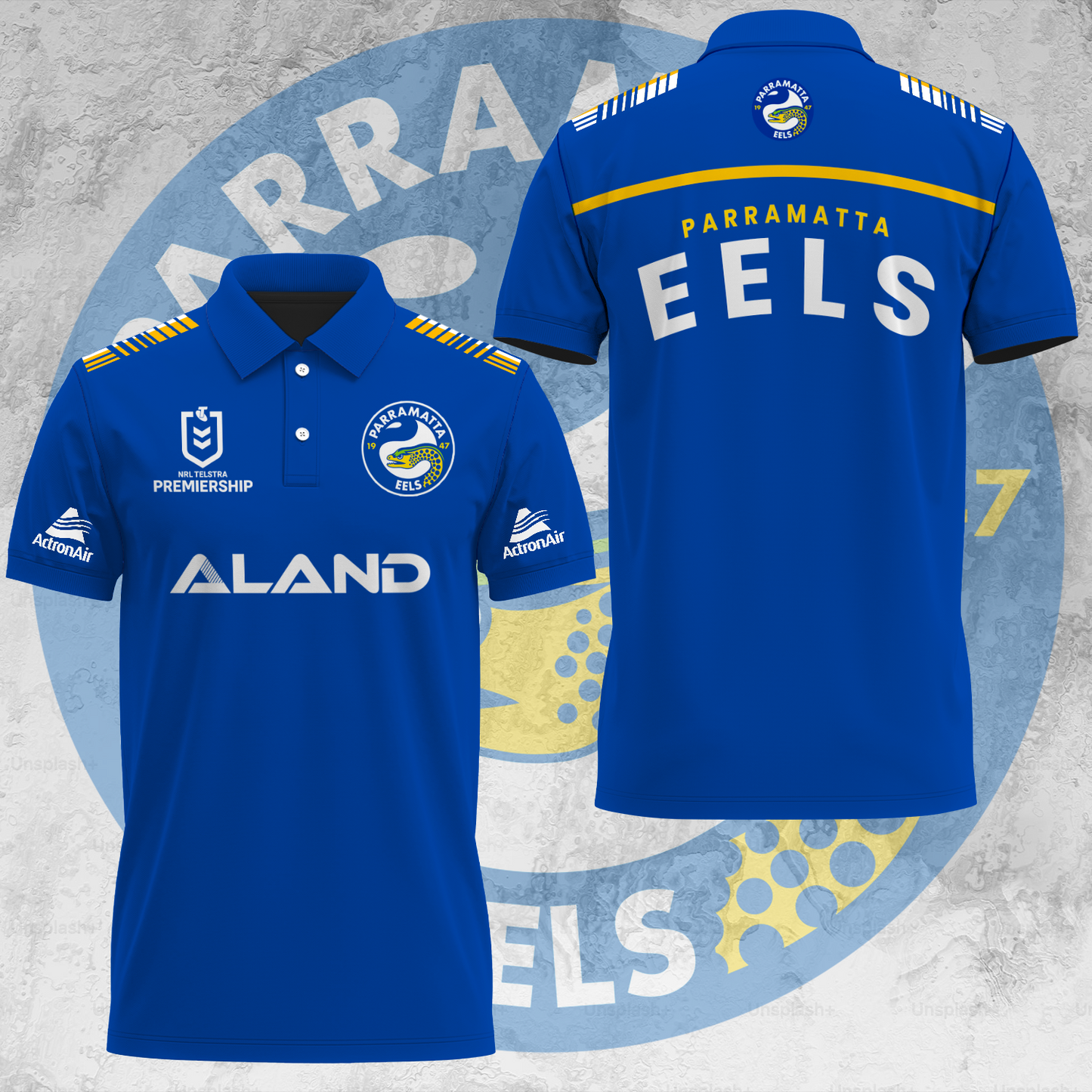 Parramatta Eels NRL 2025 Limited Edition Polo Shirt TM NTA V8
