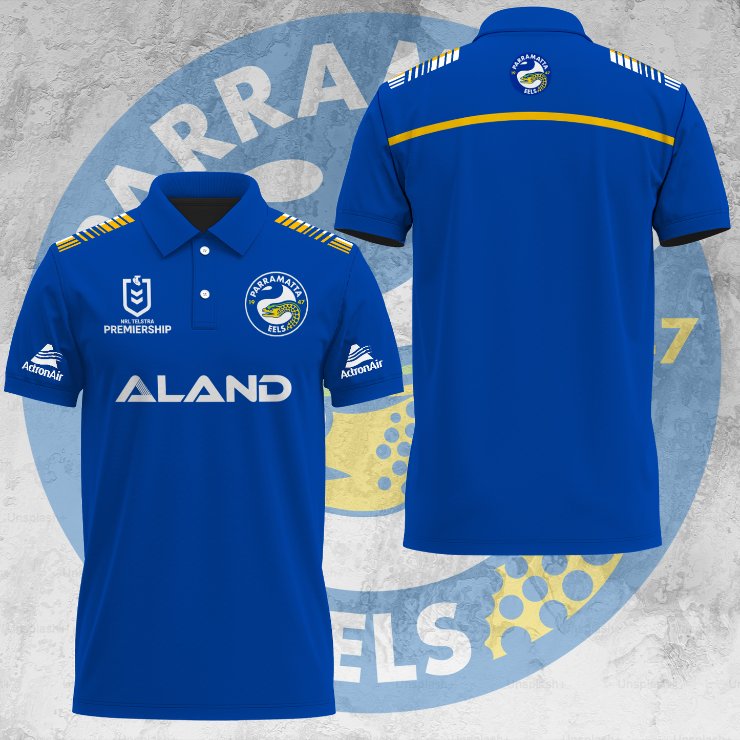 Parramatta Eels NRL 2025 Limited Edition Polo Shirt TM NTA V9