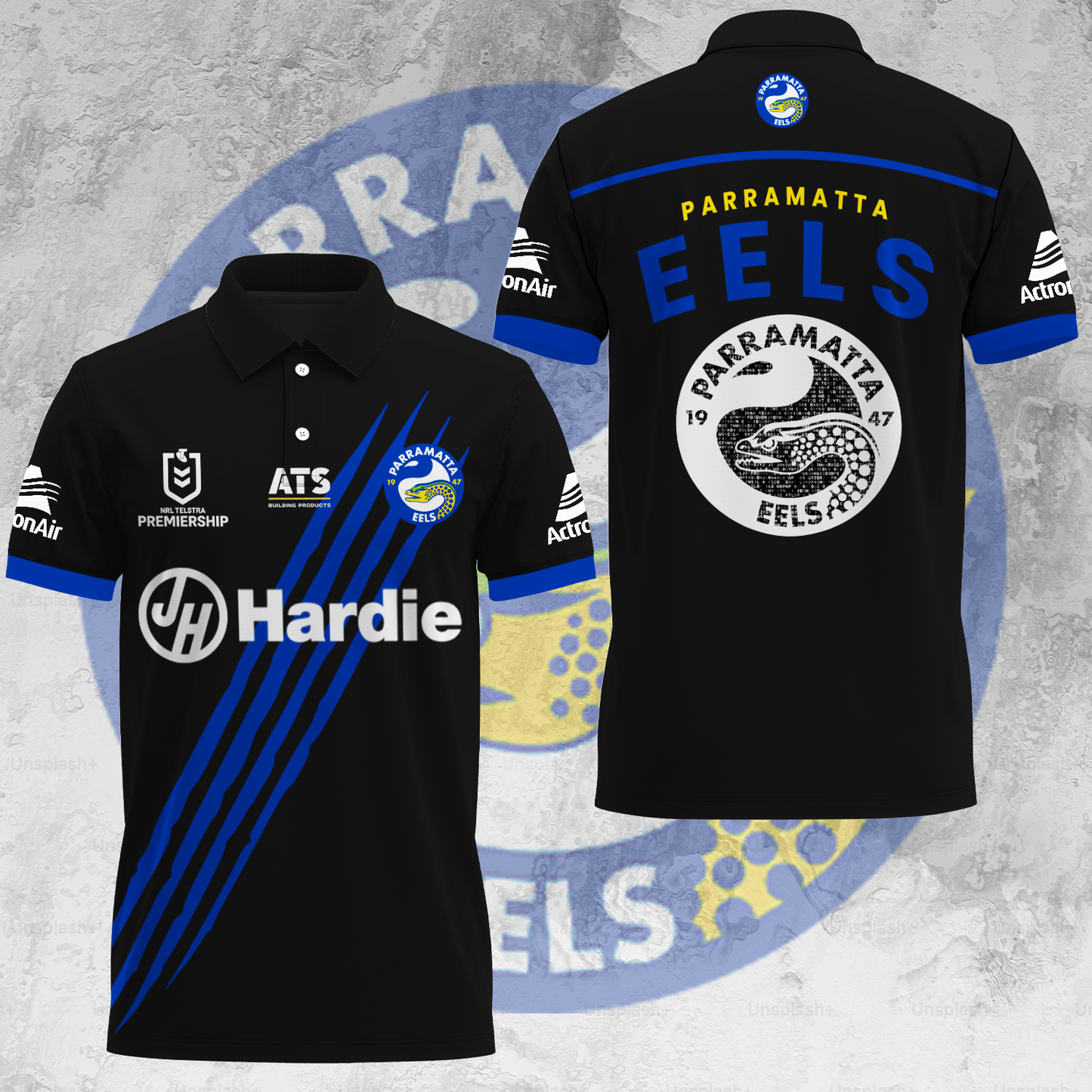 Parramatta Eels NRL Special Edition Polo Shirt TM V1