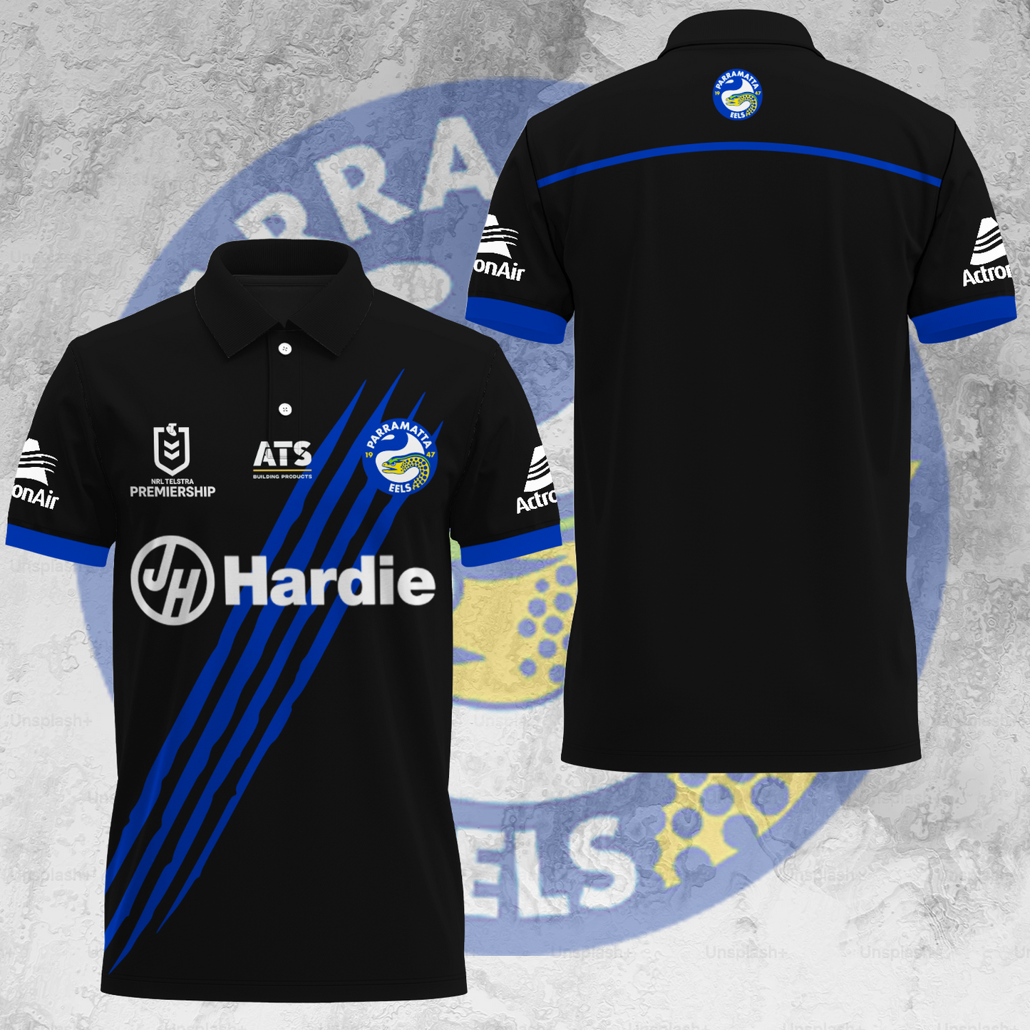 Parramatta Eels NRL Special Edition Polo Shirt TM V2