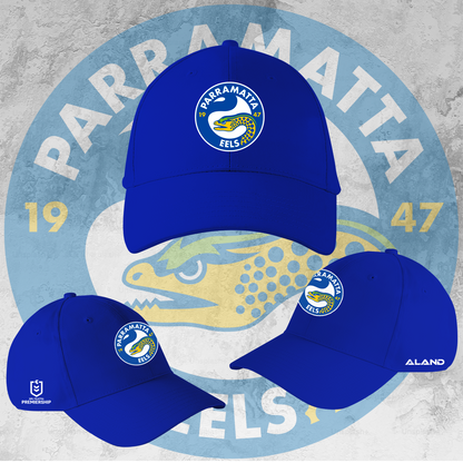 Parramatta Eels NRL 2025 Polo Shirt TM NTA V2