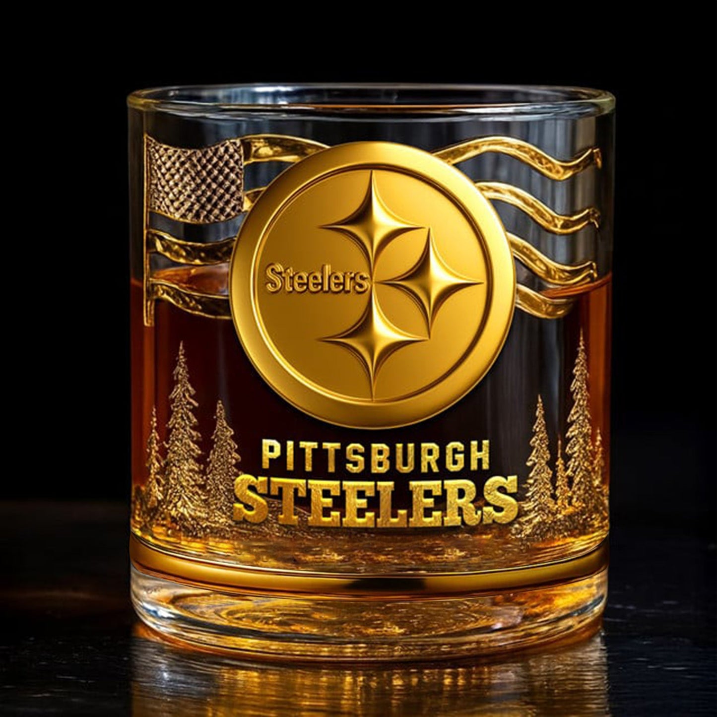 PBS x NFL PRENIUM WHISKEY GLASS NDT NHM V2