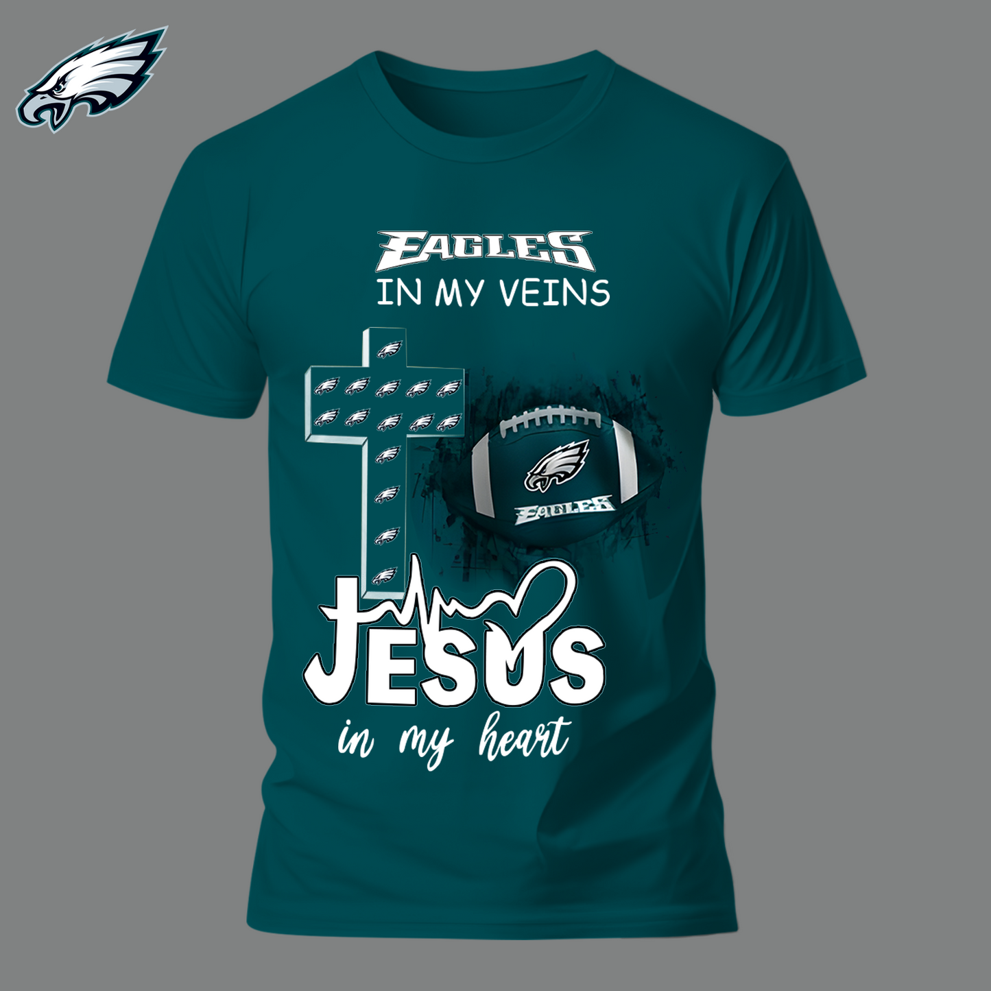 PE  - Jesus In My Heart Shirt DDT HLPHUONG