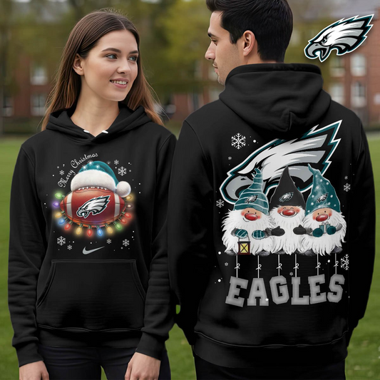PE Premium NFL Christmas Gnomes Hoodie DDT CTND