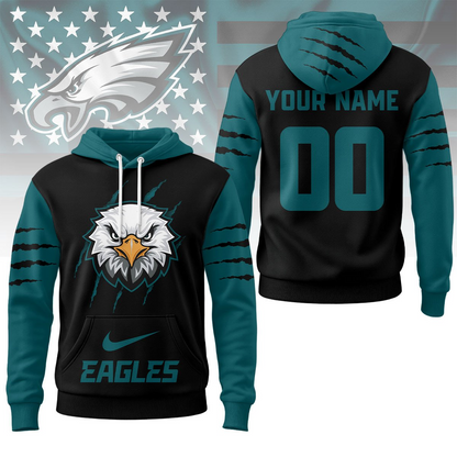 PE Premium NFL Fan Pride Claw Hoodie DDT CTND